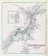 East Machias Village, Washington County 1881